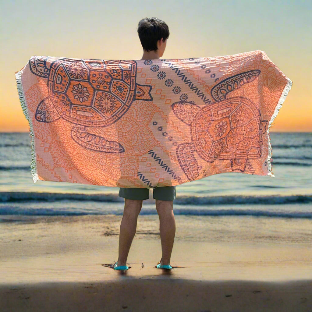 Handloomed Turkish towel