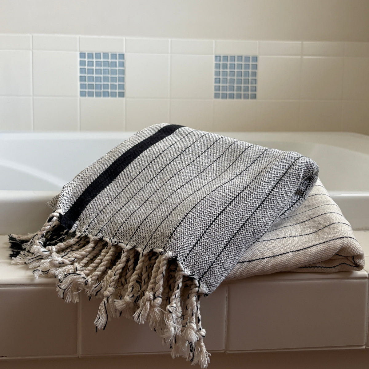 grey and cream color.