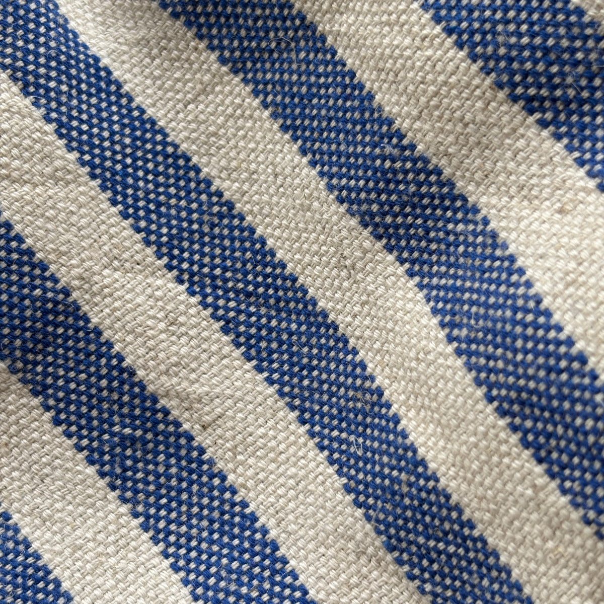 blue striped Turkish Towel