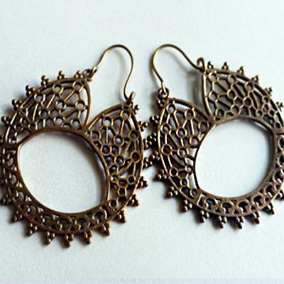 Bronze Earrings