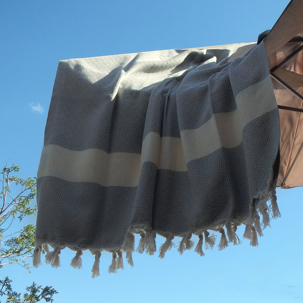 Grey Turkish towel