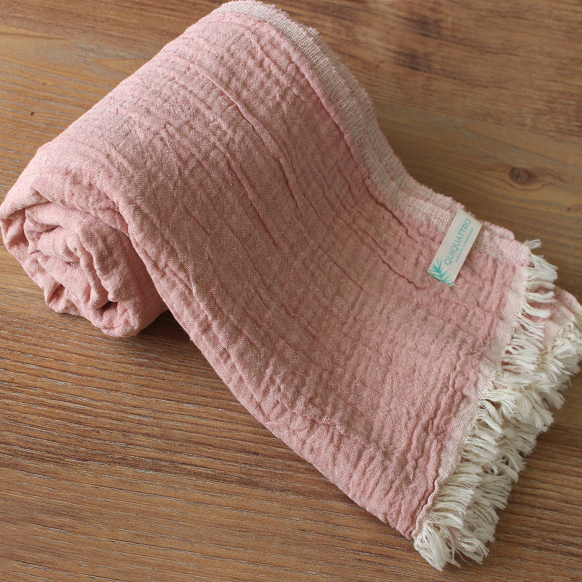 oversized muslin towel