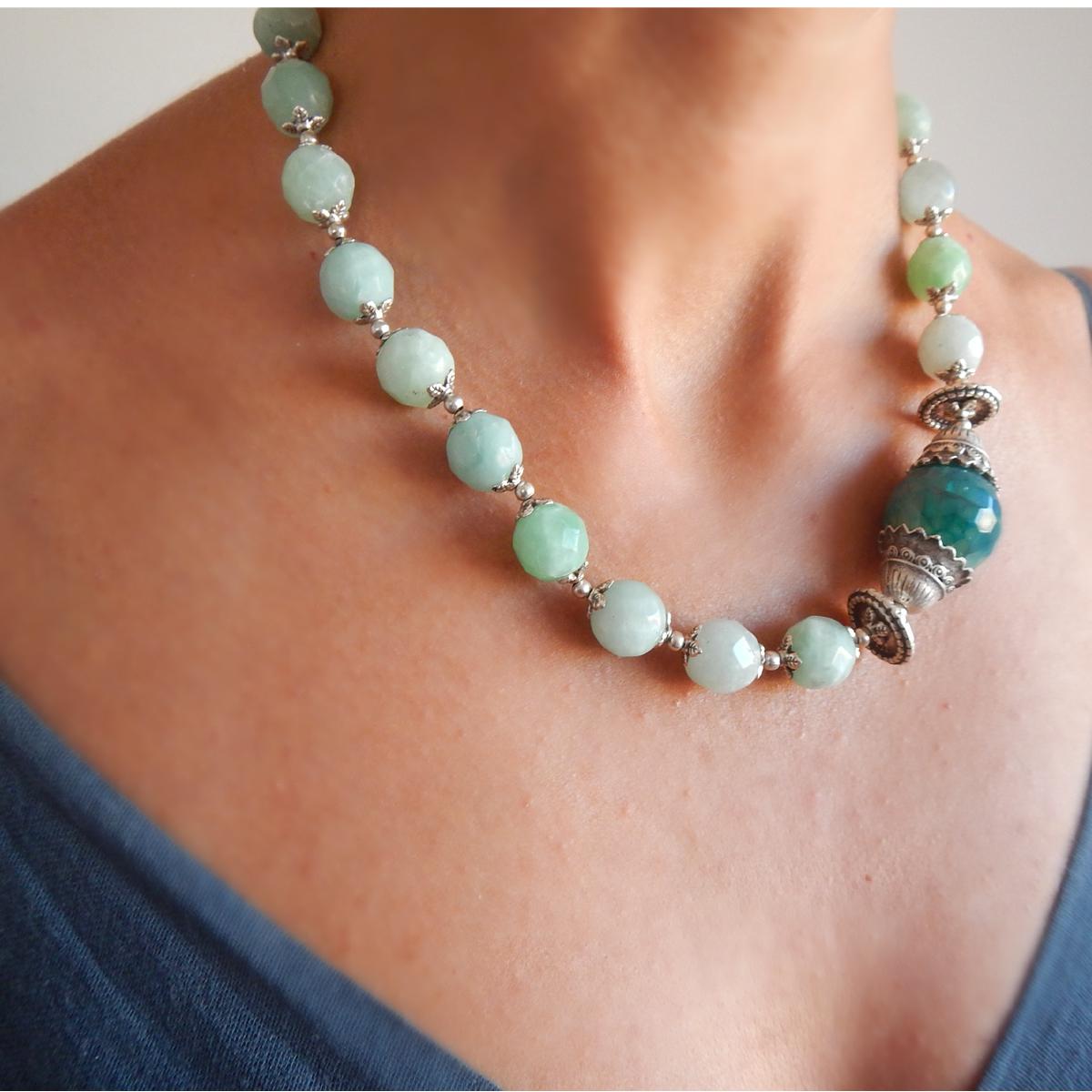 Silver Plated Necklace Una