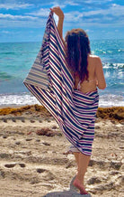 Turkish towels with stripes