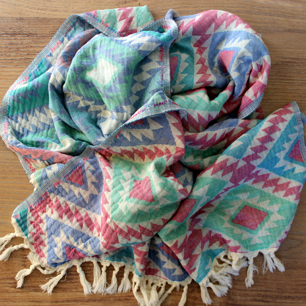 Beach towel , sand free
