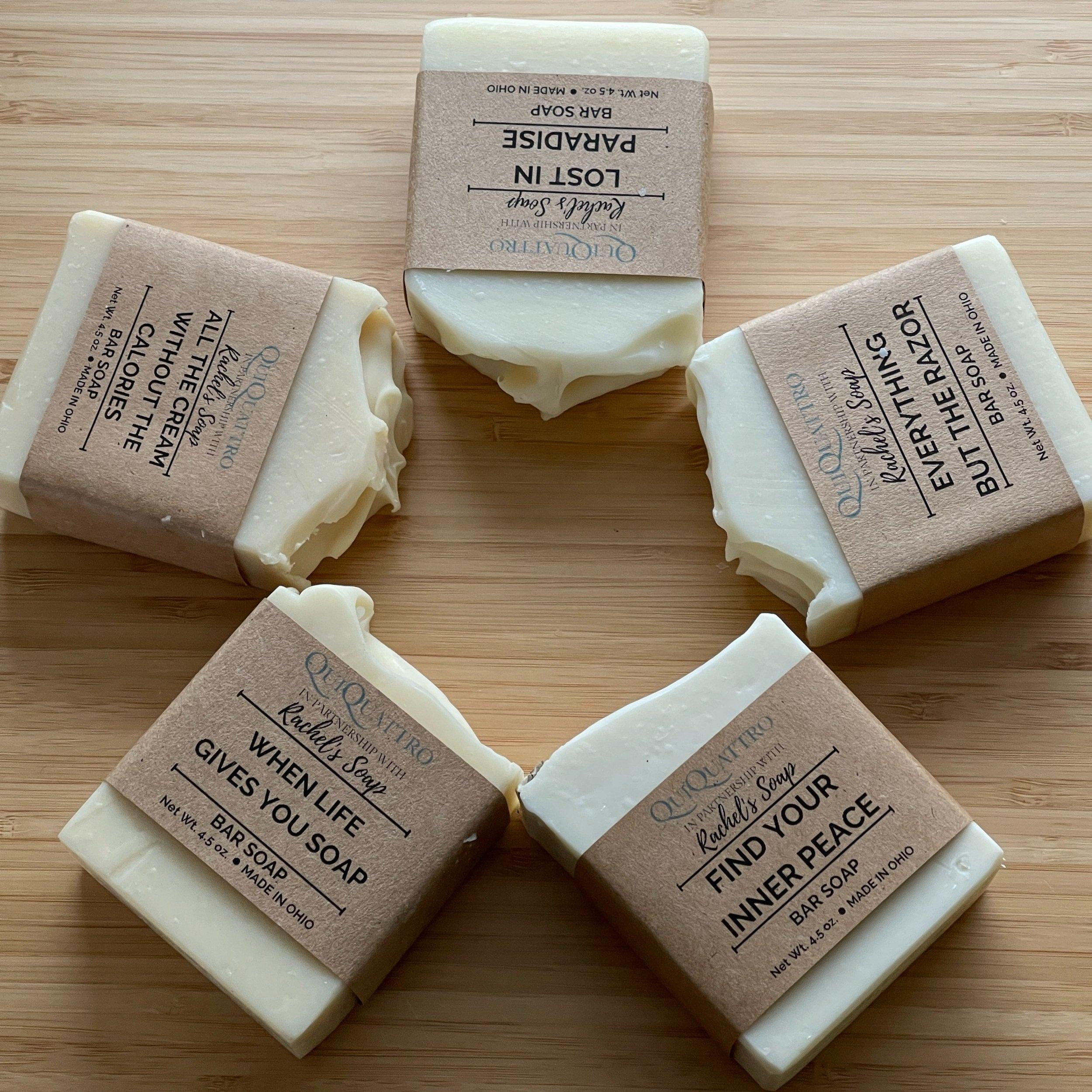 hand poured natural soaps