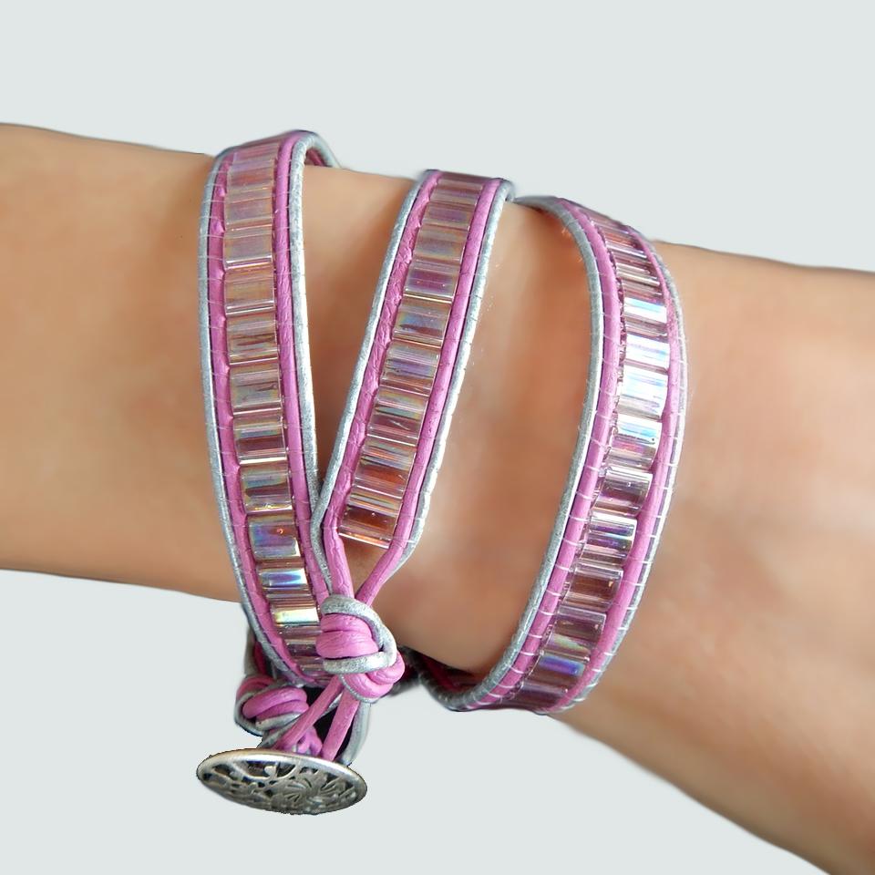 Pink-Quartz-miyuki-bracelet