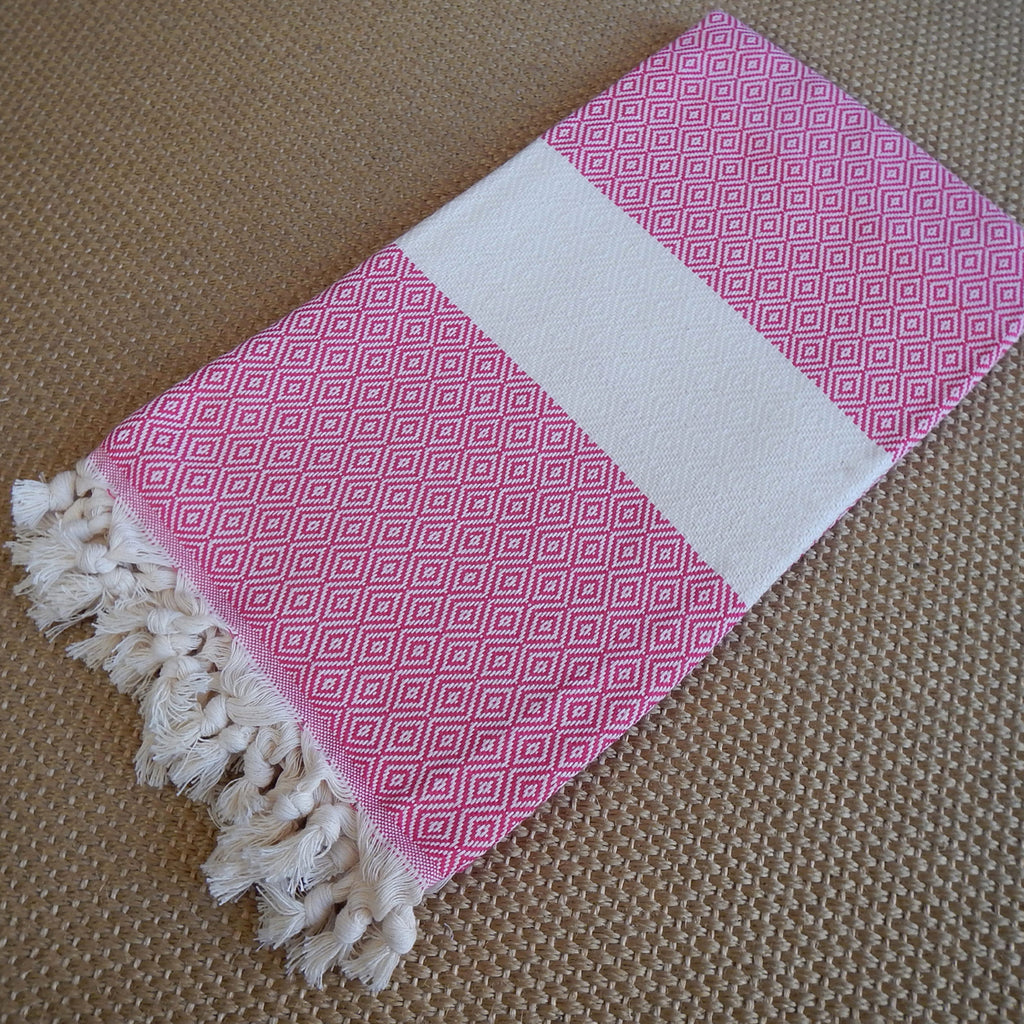 Pink  beach towel